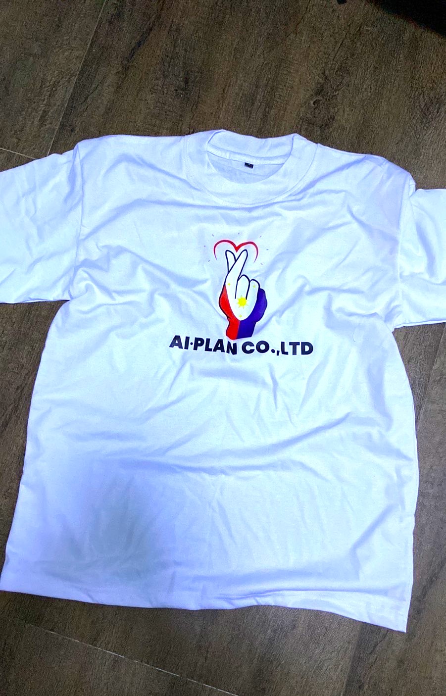 We made a company  T-shirt‼